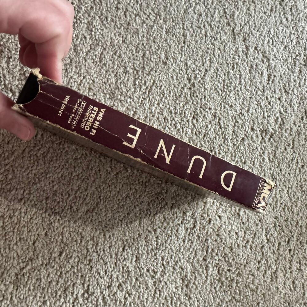 MCA Home Video DUNE Science Fiction Movie VHS 1984 Theater Release 1985 VHS - Picture 2 of 8